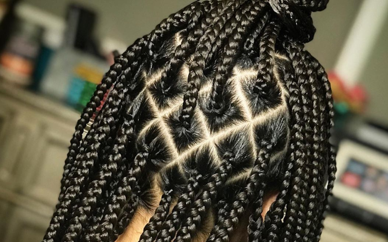 What is Parting Styles for Braids A 2025 Guide for Hairstylists