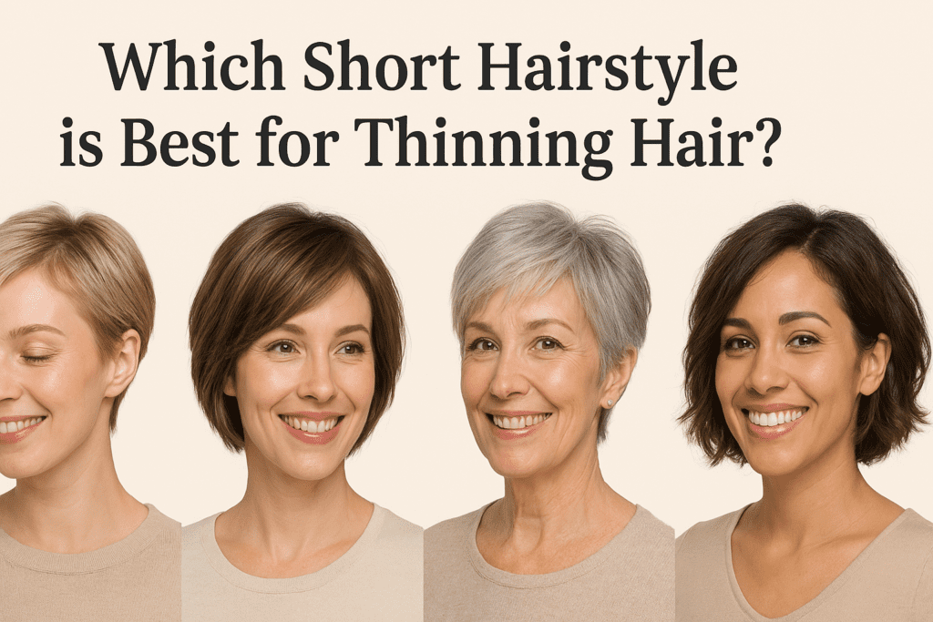 Short Hairstyles is Best for Thinning Hair