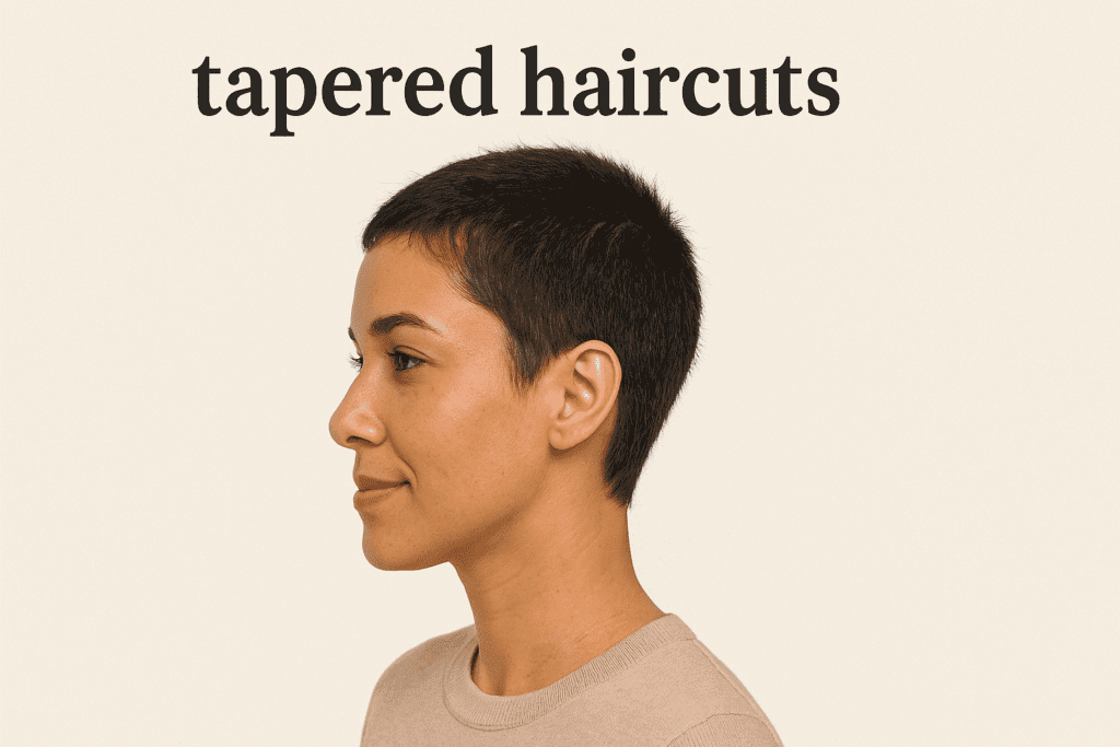 Why Busy Women Love Tapered Haircuts