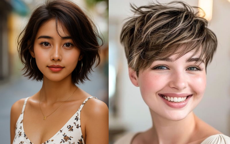 Best Short Haircuts for Round Faces in the Philippines