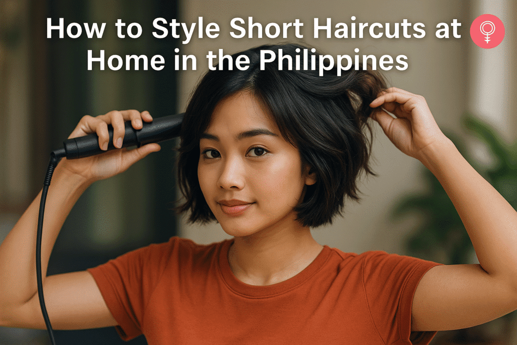 How to Style Short Haircuts at Home in the Philippines