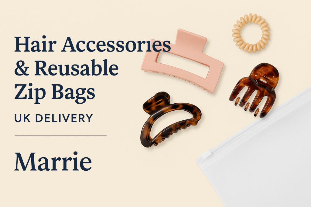 Hair Accessories & Zip Bags Delivered Across the UK
