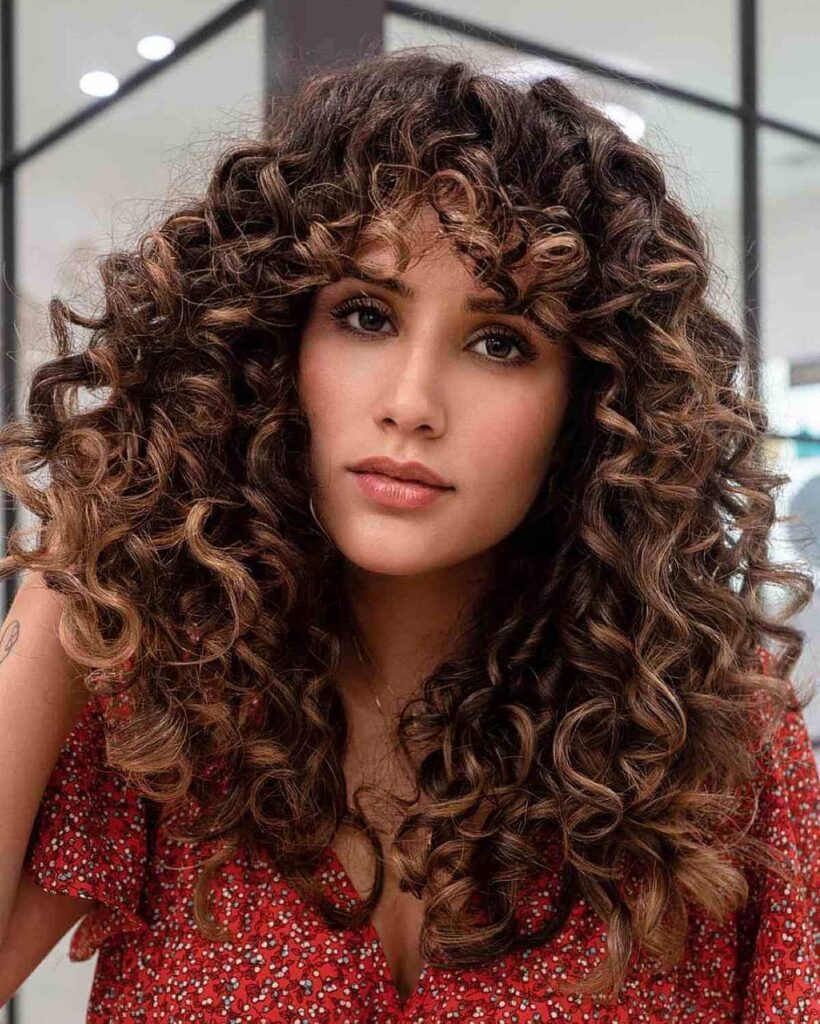 Layered Curls with Volume