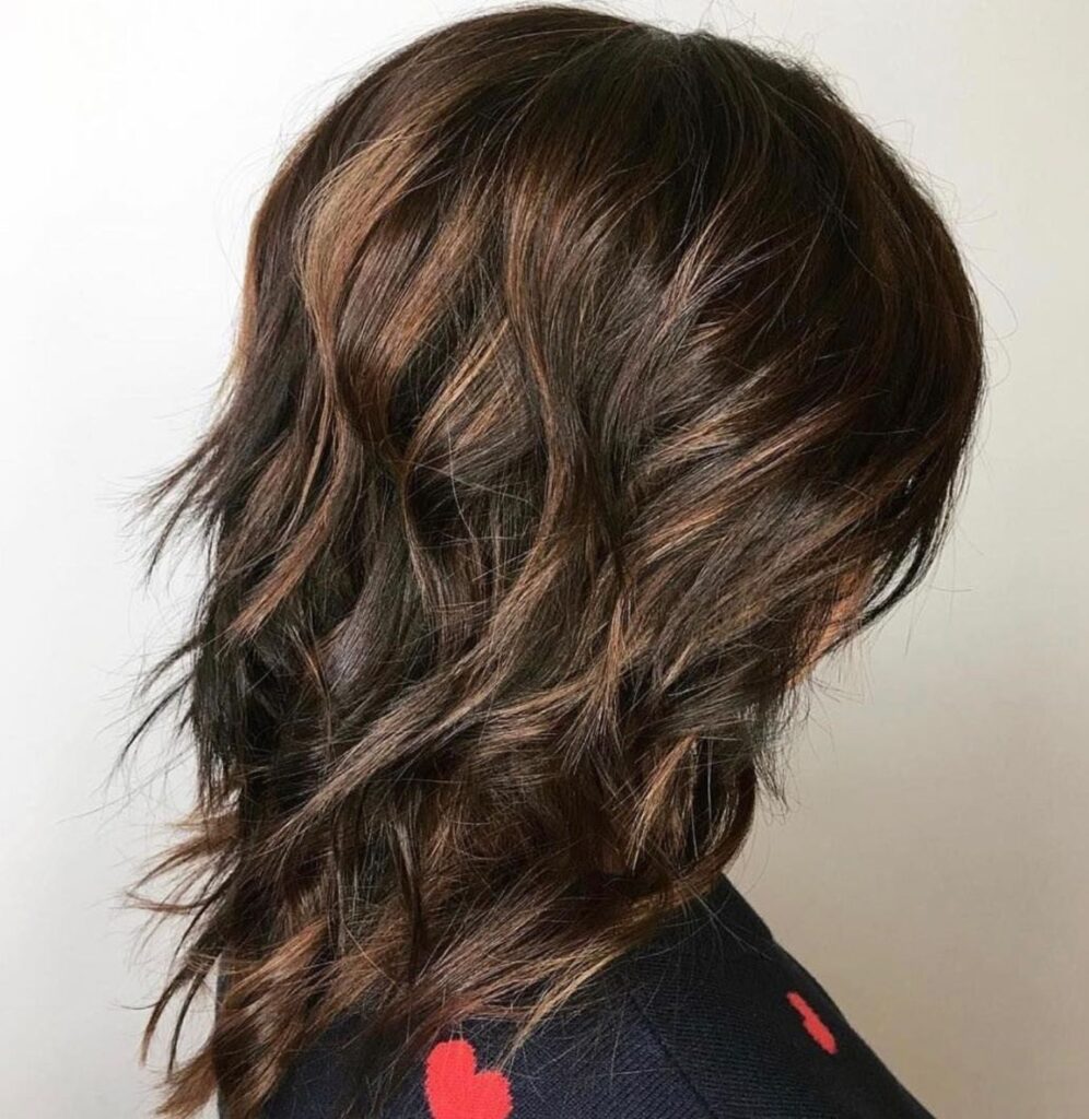 Textured Medium Cut with Highlights