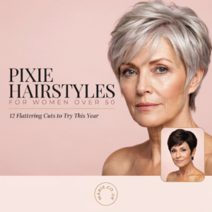 Pixie Hairstyles for Women Over 50