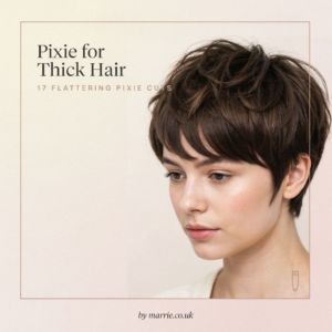 Pixie for Thick Hair 17 Flattering Pixie Cuts for Thick Hair